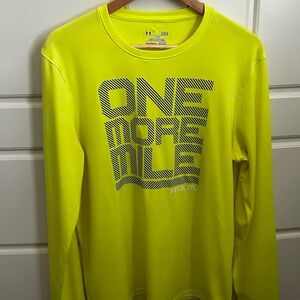 Under Armour Bright Yellow Graphic Long Sleeve